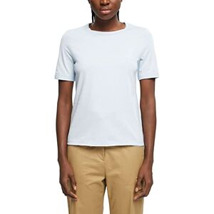 ESPRIT Women's 013ee1k323 T-Shirt, Pastel Blue, XL