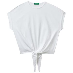 Benetton Group S.R.L. United Colors of Benetton Women's T-Shirt 3096d104f, White 101, XS