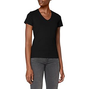 Stedman Apparel Women's Classic-T V-neck/ST2700 T-Shirt, Black Opal, Size 10 (Size:Small)