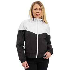 Urban Classics Women's Tb3638-ladies Arrow Windbreaker Wind Jacket, White/Black, M