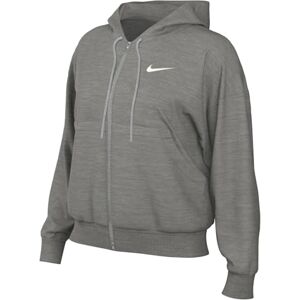 Nike DQ5758-063 W NSW PHNX FLC FZ OS HOODIE Sweatshirt Women's DK GREY HEATHER/SAIL Size L