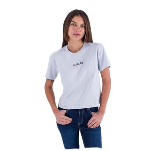 Hurley Women's Wave Tee T-Shirt, Stratus, XS