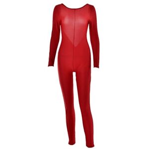 Backless Jumpsuit, Long Sleeve Fashion Halterneck Sexy Jumpsuit, Backless Bodysuit, Tight Leggings, Stretchy for Nightclub, Dating, Party Uozonit