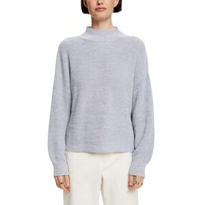 ESPRIT Women's 103ee1i353 Sweater, Light Blue Lavender, S