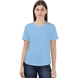 Lsu Ladies T-Shirts Soft Cotton Leight Weight Round Neck Unisex Cotton Short Sleeves T-Shirt (as8, Alpha, x_l, Regular, Regular, Sky Blue)