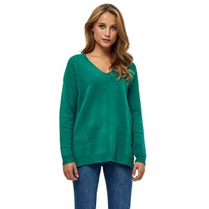 Redefined Fashion Peppercorn Rosalia V-Neck Long Sleeve Knit Pullover, Green Jumpers For Women Uk, Spring Ladies Jumpers, Size XS