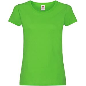 Fruit of the Loom Women's Original T. T-Shirt, Lime, 18 (Manufacturer Size:XX-Large)