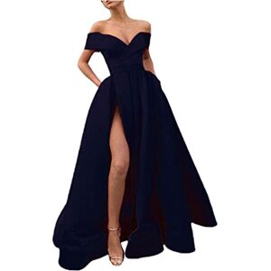 Black Friday Women Long Evening Dresses Elegant Cocktail Dress Black Long Sleeve Ball Dresses Women's Long Women's Elegant Halterneck Backless Long Dresses Crisn Satin Spaghetti Party Evening Dress for Dresses