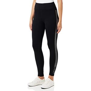 DKNY Women's Sport Leggings, blacksilver, S