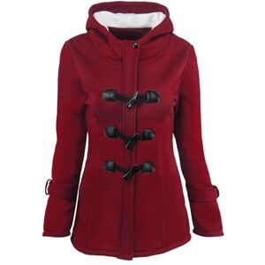 Jacket For Women Uk Clearance Mioygocq Ladies Casual Jacket Lightweight Hoodies Coat Womens Zip Up Horn Button Slim Outwear Long Cardigan Comfy Jackets for Women