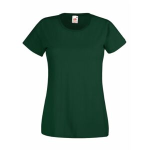 Fruit Of The Loom Lady-Fit Valueweight T-Shirt Bottle Green XS