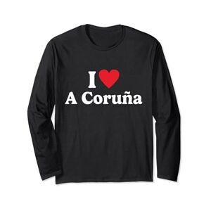 I Love Spanish Cities I love A Coruña Long Sleeve T-Shirt