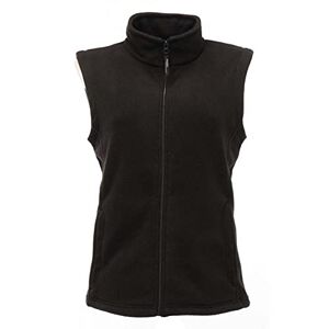 Regatta Women's Ladies Microfleece Bodywarmer Regular Fit Gilet, Black (Black), 18 (Manufacturer Size:18)