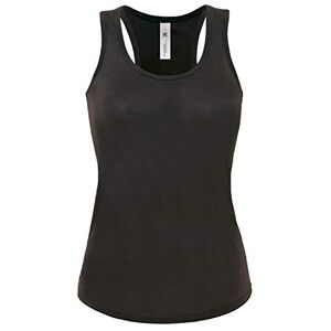 Style It Up New Womens Ladies Vest Cami Sleeveless Top T-Shirt Base Layer Gym Tank Top Basic Black