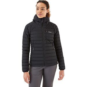 Rab Women's Infinity Microlight Down Gore-Tex Infinium Jacket for Trekking, Climbing, Skiing, & Casual - Black - 10
