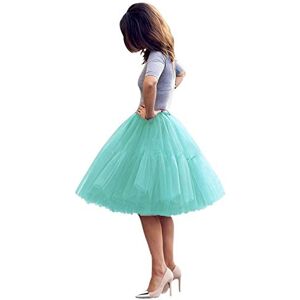 Tulle Petticoat Tutu 50s Crinoline Tulle Skirt Hoopless Underskirt Slips 50s Vintage Petticoat Rockabilly 50s Swing Vintage net Skirt Petticoat Tulle Skirt Crinoline Women 50s Tutu Mint