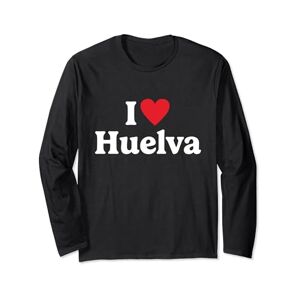 I Love Spanish Cities I love Huelva Long Sleeve T-Shirt
