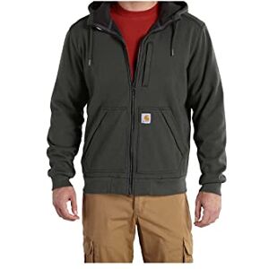 Carhartt Men's Carhartt Wind Fighter Relaxed Fit Midweight Full-zip Sweatshirt, Peat, L