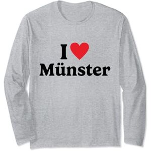 I Love Travel I love Münster Long Sleeve T-Shirt