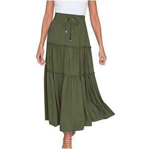 Plus Size Tops 0607b1745 FunAloe Black Maxi Skirt,Boho Summer Dresses,Women Long Skirt,Womens Summer Skirts,Women's Casual Dresses,Skirts for Women UK,Pleated Skirts for Women,Plus Size Skirt