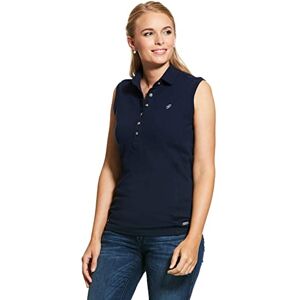 Ariat Europe Ltd Ariat Womens Prix 2.0 Sleeveless Polo Top - Navy Womens Size - S