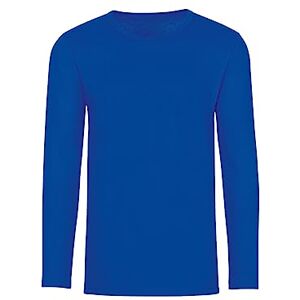 Trigema Women's Damen Langarmshirt 502501 Longsleeve T-Shirt, Blue (Royal 049), M