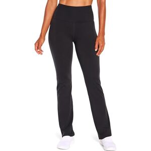 Marika Women's Standard Sophia High Rise Tummy Control Bootleg Legging, Black, X-Large