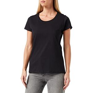 Fruit of the Loom Women's Original T. T-Shirt, Black, 8 (Manufacturer Size:X-Small)