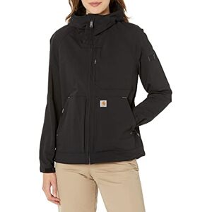 Carhartt Women's Super Dux Relaxed Fit Lightweight Hooded Jacket, Black, XS