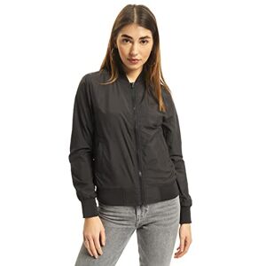 Urban Classics Women's Ladies Light Bomber Jacket (Black), Small, S