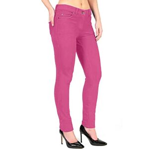 Be Jealous Fashion Star Womens Jeggings Skinny Fit Stretchy Full Ankle Length Denim Jeans Leggings Purple Plus Size UK 26