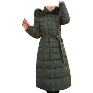 AMhomely Women's Puffer Jacket Down Quilted Jacket Padded Outdoor Breathable Cardigan Jackets Puffer Jackets Warm Winter Thicked Trench Coats Baggy Longline 2023 Winter Oufits