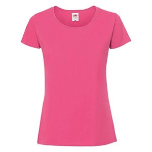 Fruit of The Loom Womens/Ladies Fit Ringspun Premium Tshirt (XS UK, Fuchsia)