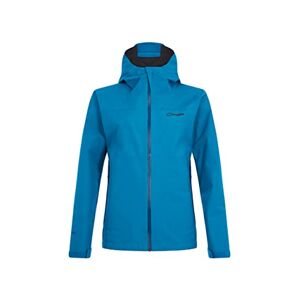 Berghaus Women's Paclite Dynax Gore-Tex Waterproof Shell Jacket, Lightweight Coat, Seaport Blue, 20