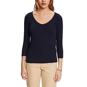 ESPRIT Women's 993ee1k366 T-Shirt, Navy, XXL