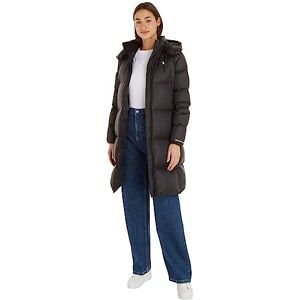 Calvin Klein Jeans Women Down Coat Long Puffer Winter, Black (Ck Black), XL