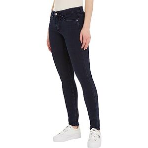 Calvin Klein Jeans Women Jeans Mid Rise Skinny Fit, Blue (Denim Dark), 30W / 30L
