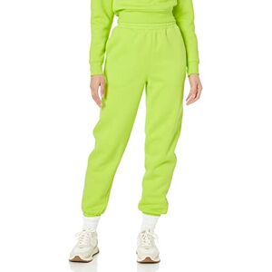 Amazon Essentials Women's Relaxed Jogger (Available in Plus Size), Lime Green, 6XL Plus