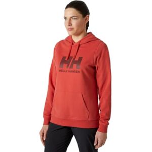 Helly Hansen Womens W HH Logo Hoodie, Poppy Red, XS