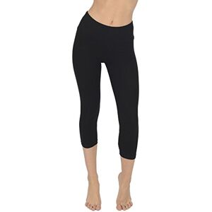 Today Is Her Women’s Cropped 3/4 Soft Leggings, Plus Sizes, Extra Comfort Range Black Size 8