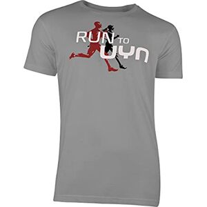 UYN Uynner Club Runner T-shirt Unisex T-Shirt - Sharkskin, X-Small