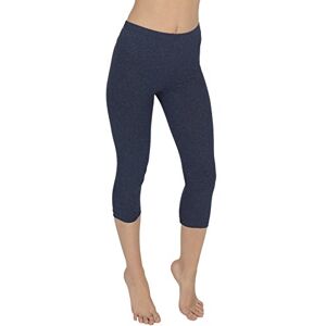 Today Is Her Women’s Cropped 3/4 Soft Leggings, Plus Sizes, Extra Comfort Range Denim Size 8