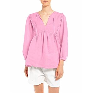 REPLAY Women's W2097 Blouse, 307 Candy Pink, S