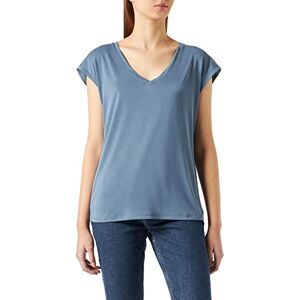 Bestseller A/s VERO MODA Women's Vmfilli SS V-Neck Tee Ga Noos Tank Top, China Blue, S