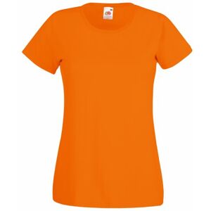 Fruit Of The Loom - Short Sleeve Jersey - Women, Orange, XS