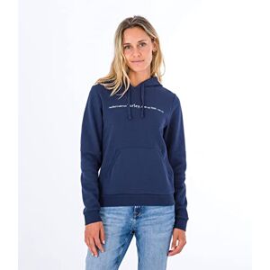 Hurley Women's Certifited Tm Hooded Fleece Hoodie, Mood Indigo, XS