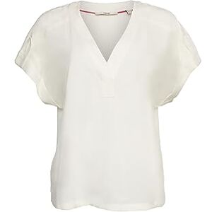 ESPRIT Women's 073ee1f315 Blouse, 110/Off White, M