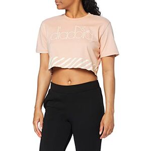 Diadora Women L. Top Barra Top - Rosa Fumo, Small