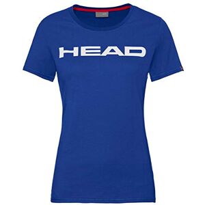 HEAD Women's Club Lucy T-Shirt, Royal Blue/White, X-Small