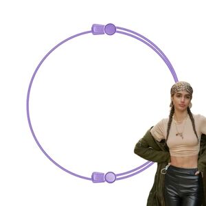 VENCENTE Belly Band for Crop Top - Adjustable Sweater Belt for Tucking Shirt Tuck Band Women for T-Shirt Sweater and All Kinds of Clothing Purple